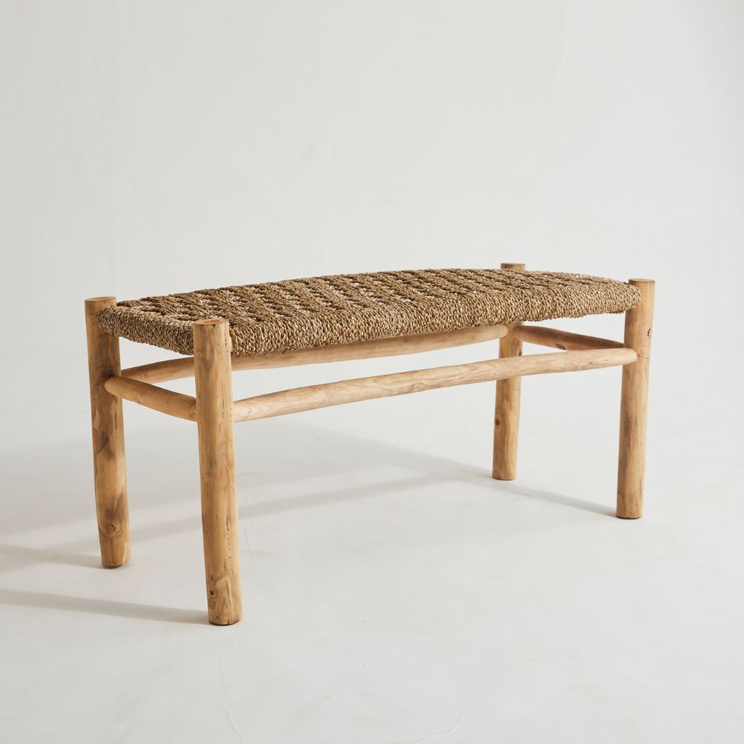 Macrame Bench Seat