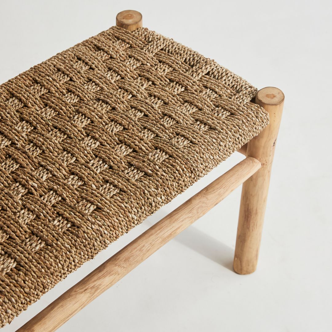 Macrame Bench Seat