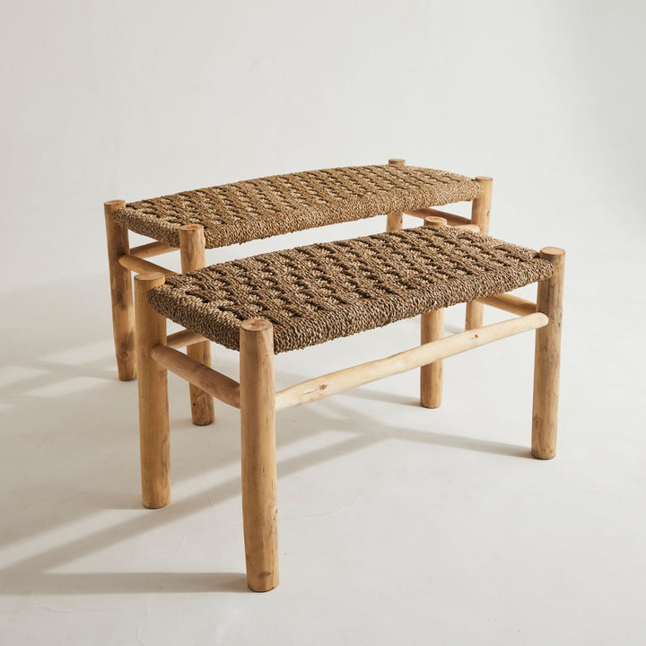 Macrame Bench Seat