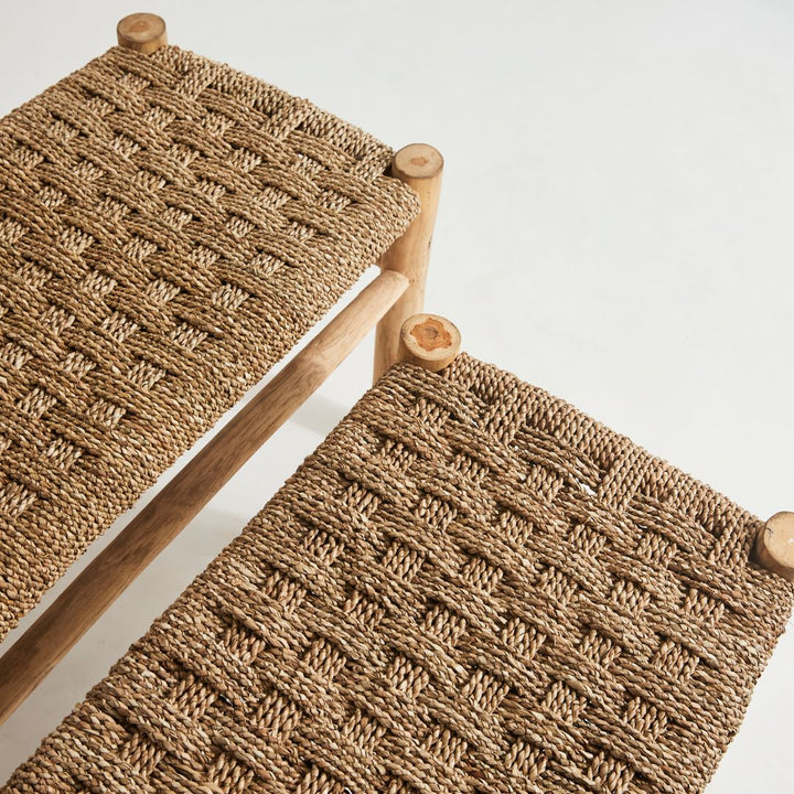 Macrame Bench Seat