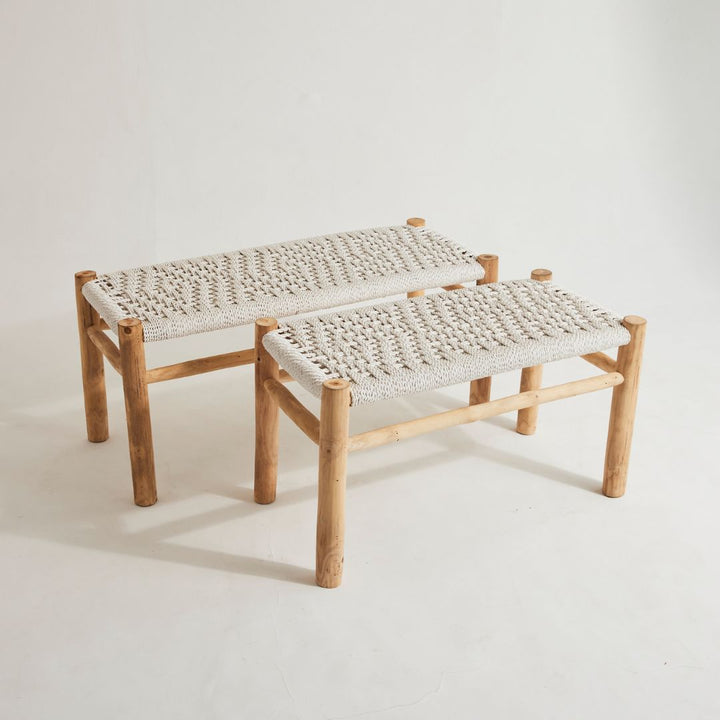 Macrame Bench Seat