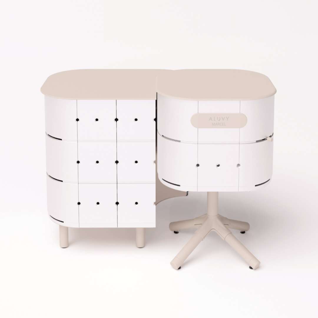 ALUVY JEAN Original Outdoor Storage Cabinet - Left