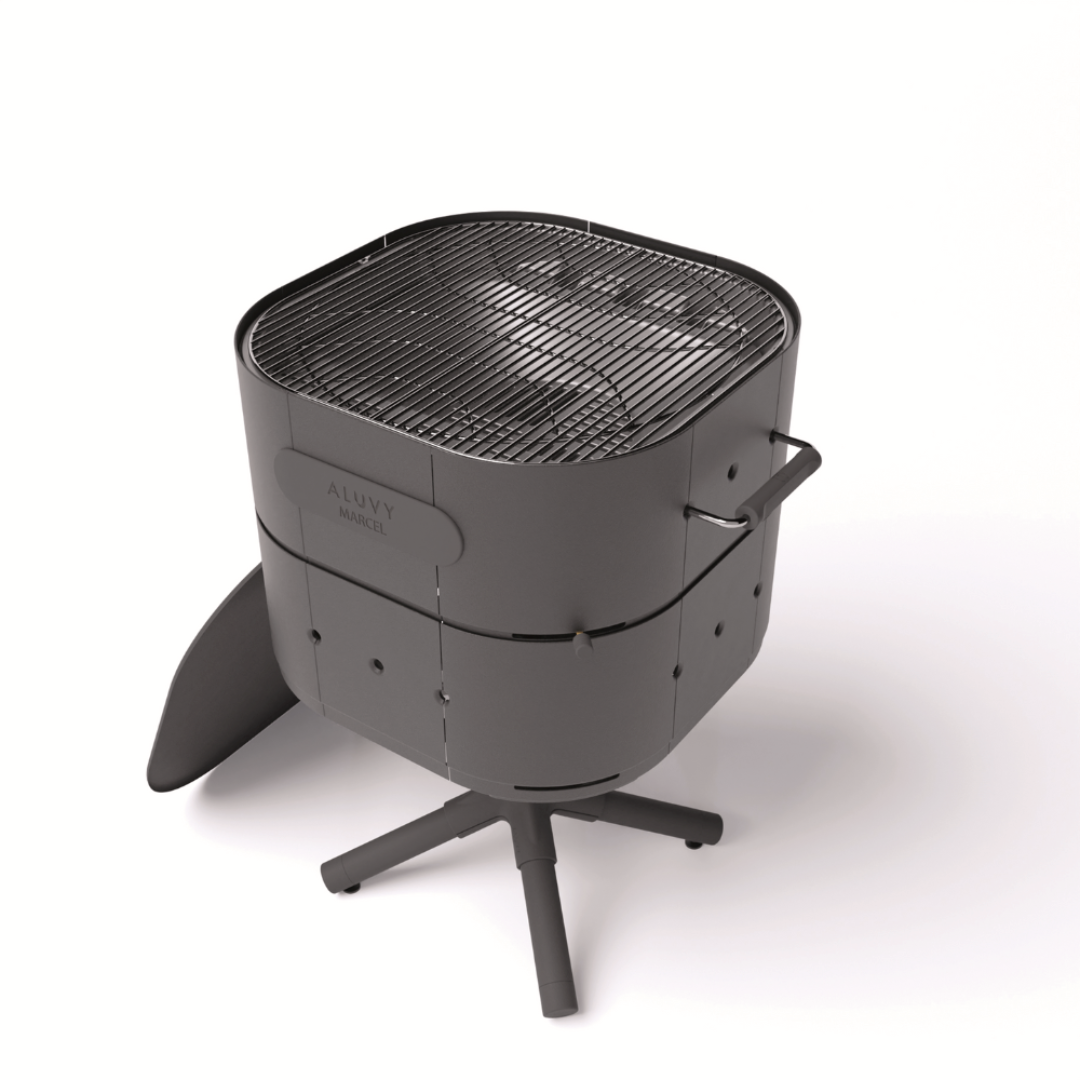 ALUVY MARCEL Basalt Charcoal Barbeque