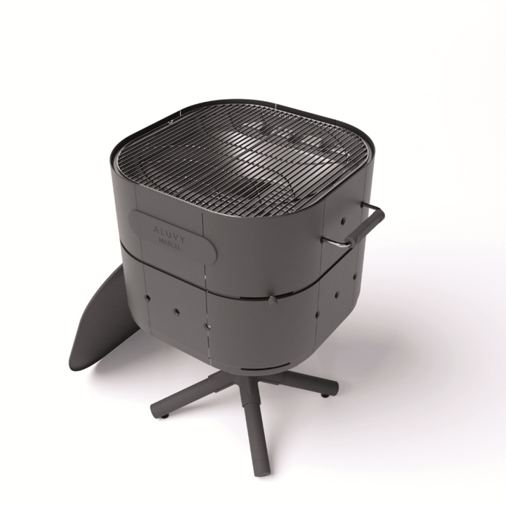 ALUVY MARCEL Basalt Charcoal Barbeque