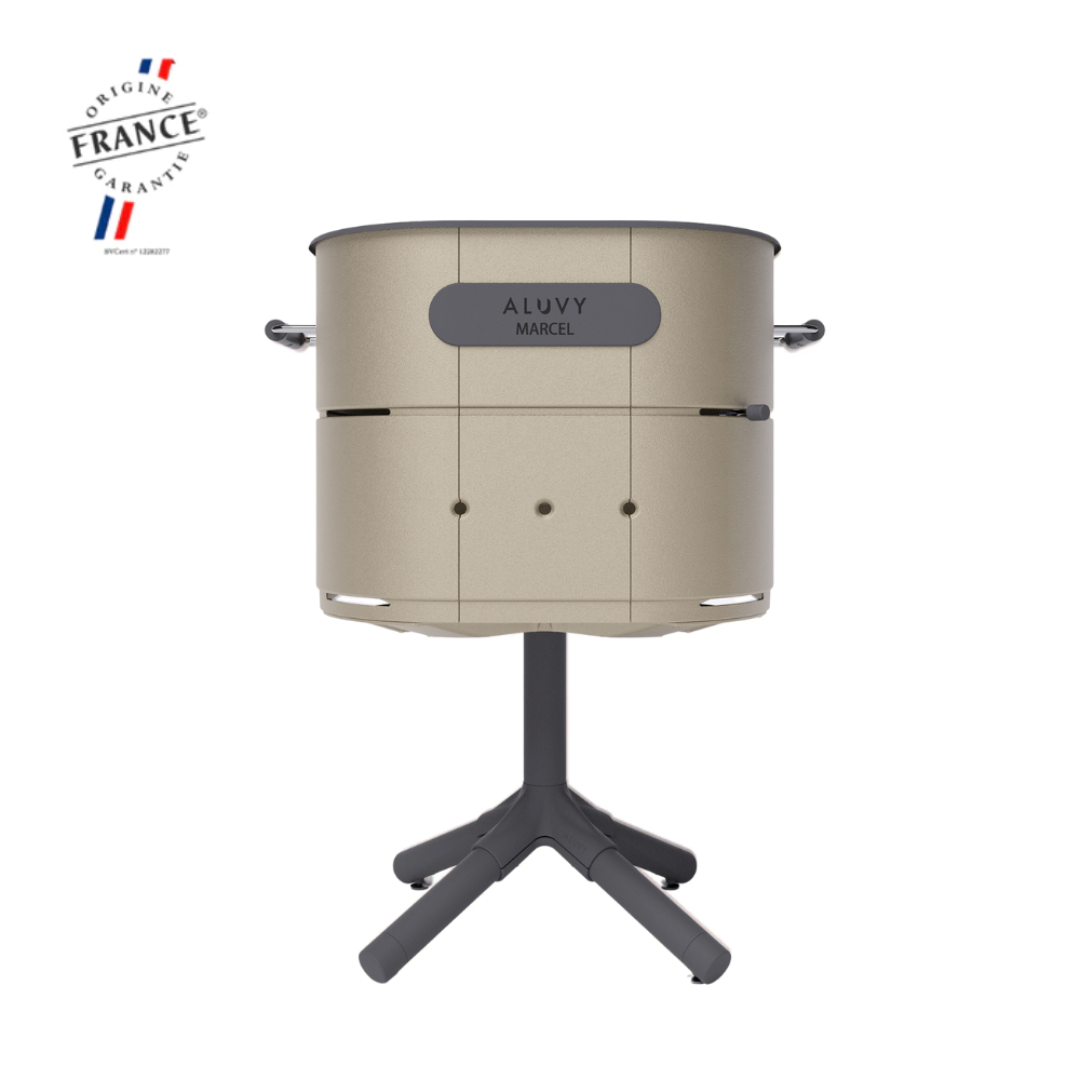 ALUVY MARCEL Basalt Charcoal Barbeque
