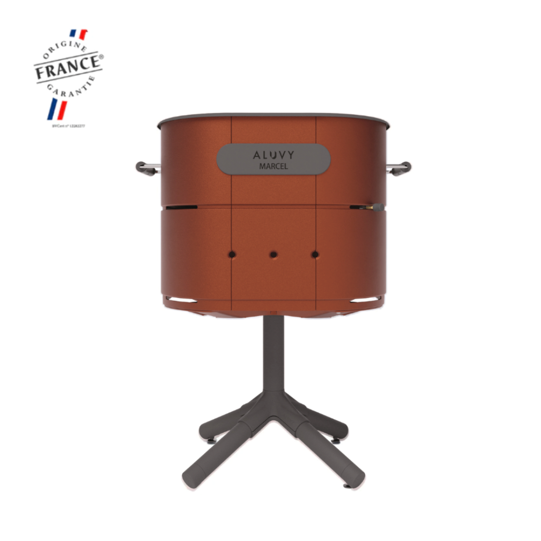 ALUVY MARCEL Basalt Charcoal Barbeque