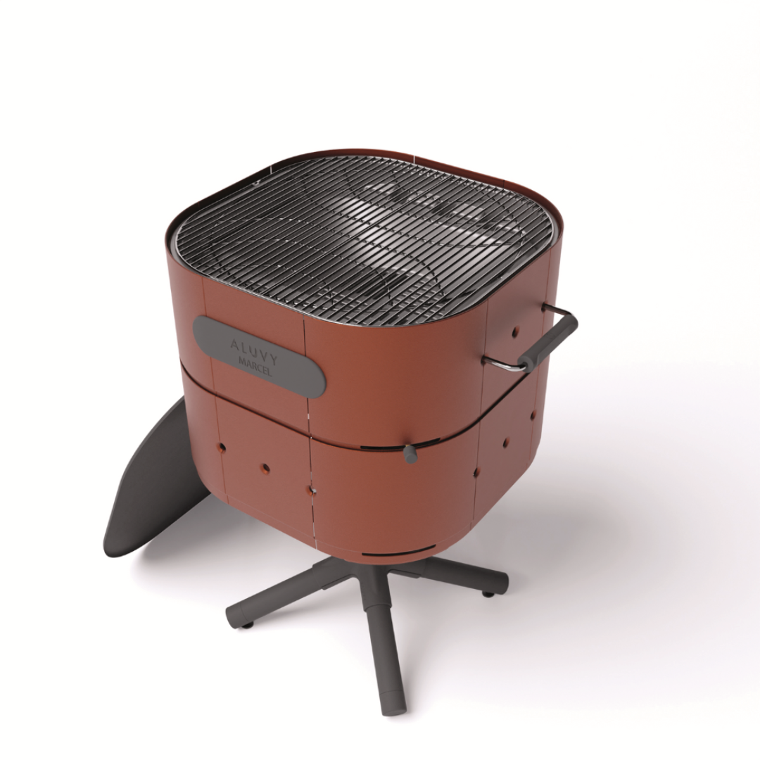 ALUVY MARCEL Basalt Charcoal Barbeque