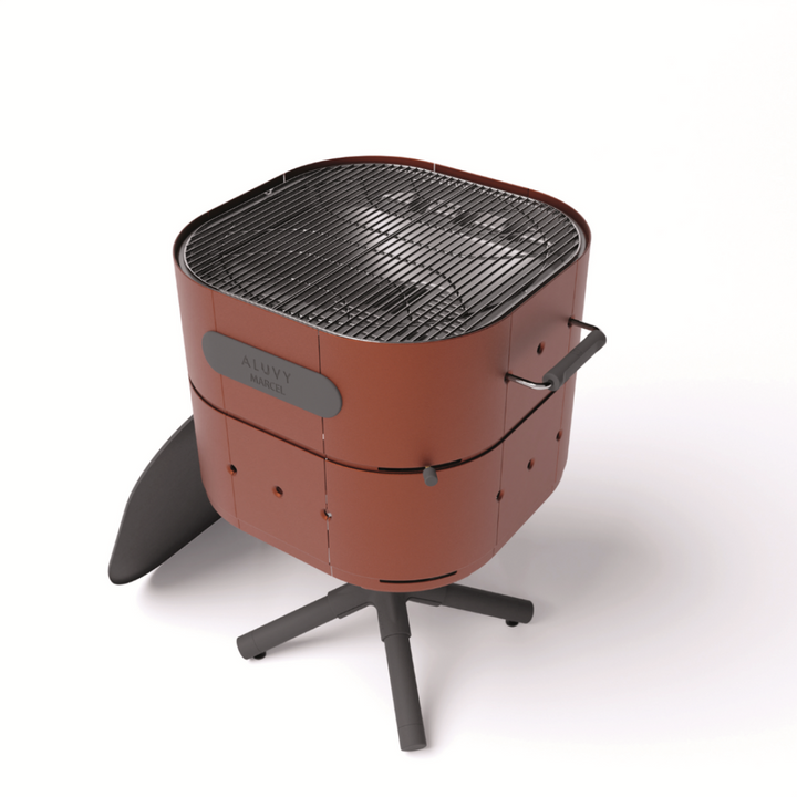 ALUVY MARCEL Basalt Charcoal Barbeque