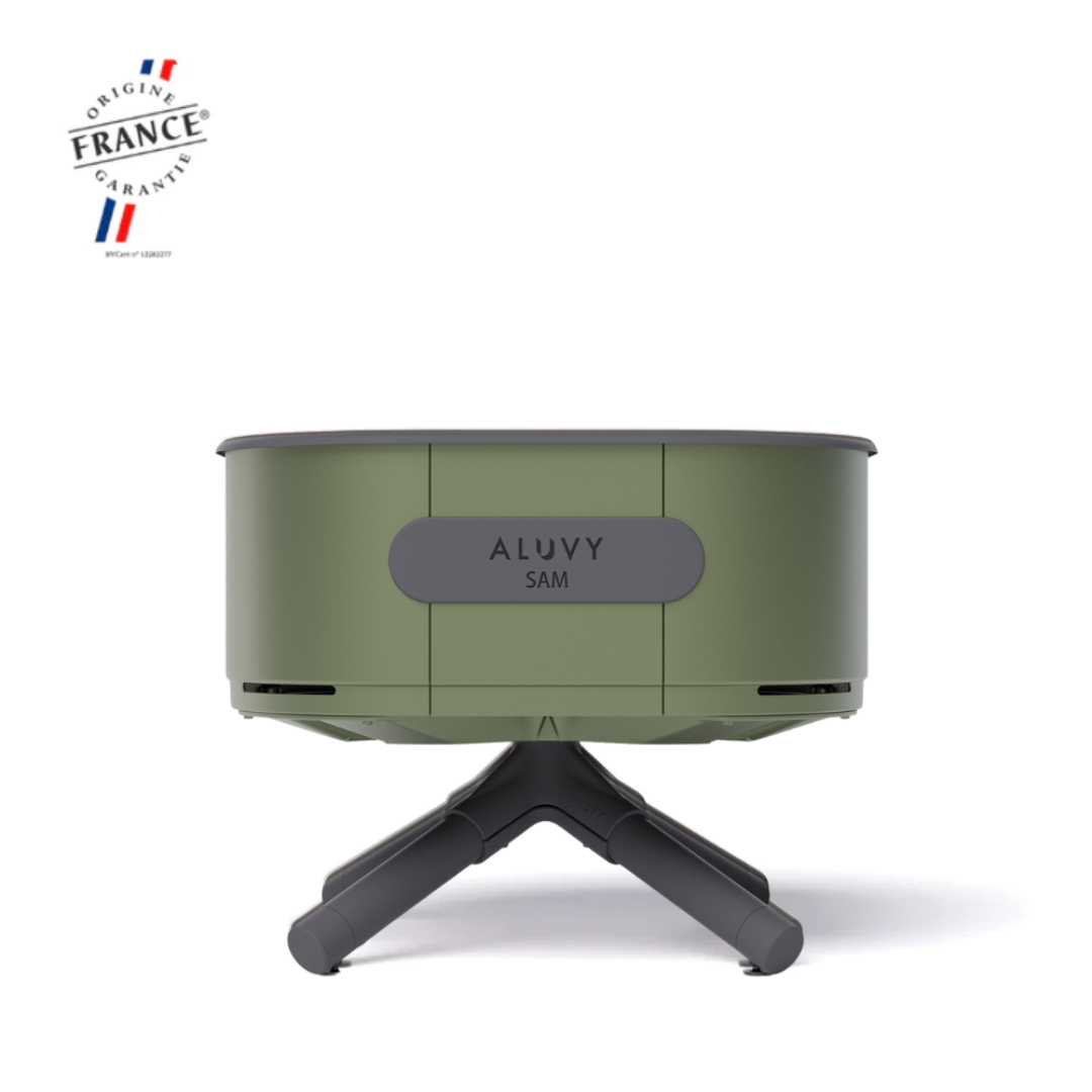 ALUVY Sam Basalt Low Brazier