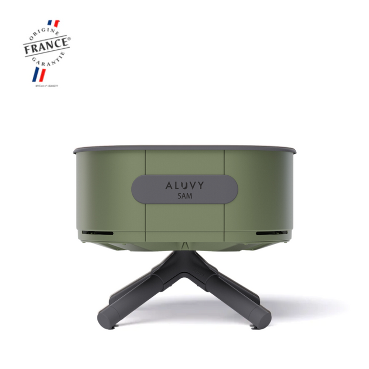 ALUVY Sam Basalt Low Brazier