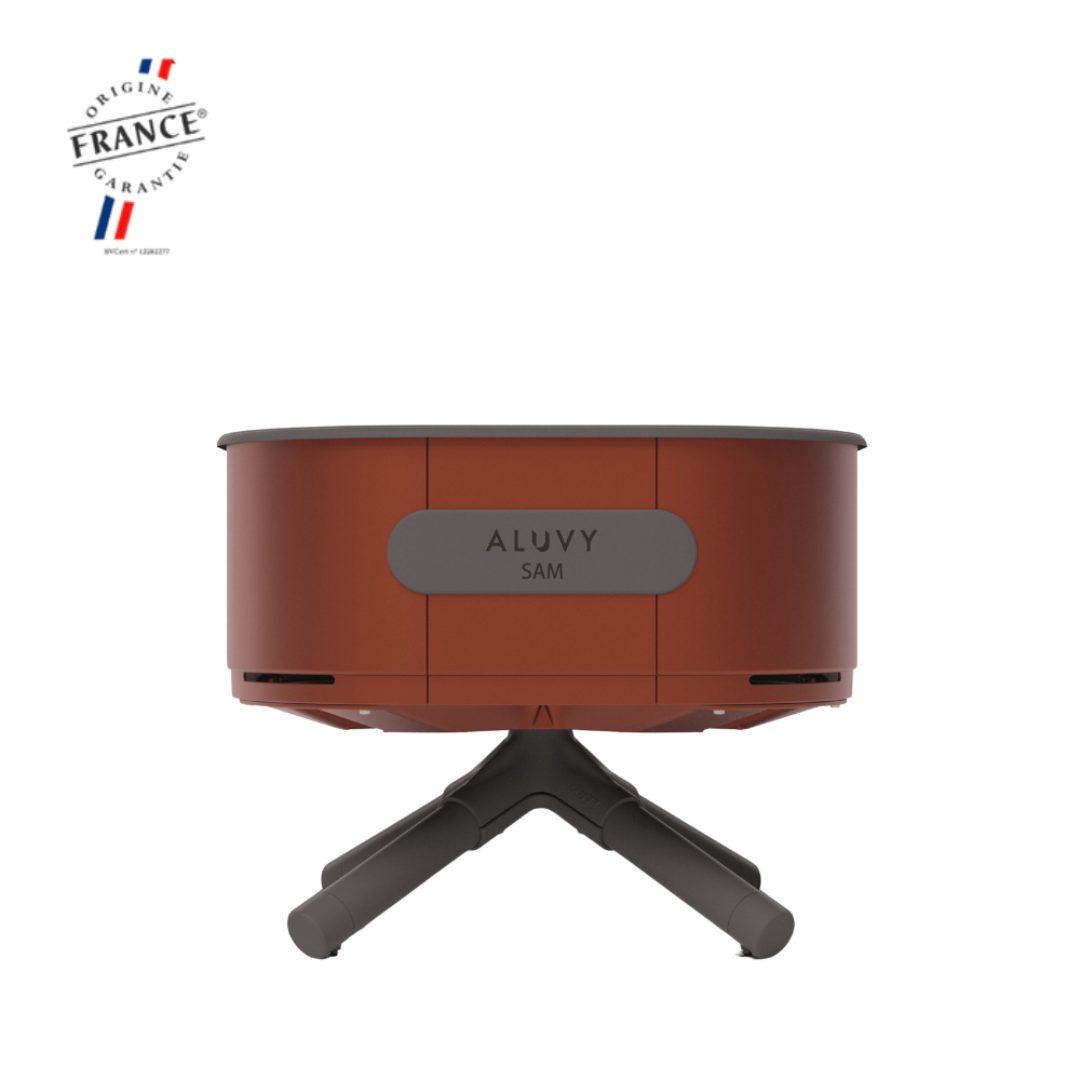 ALUVY Sam Basalt Low Brazier