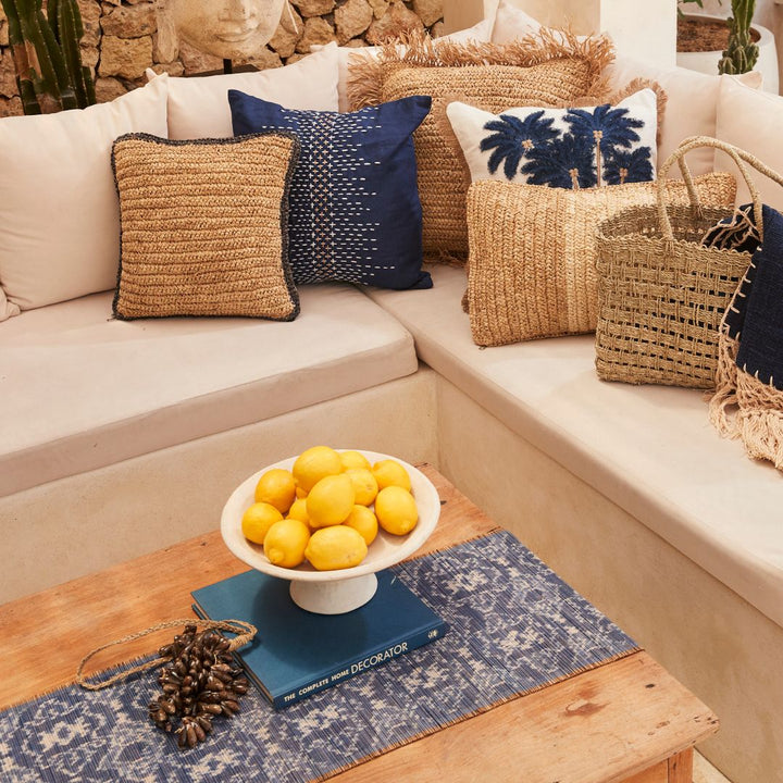 Woven Table Runner with Fringe