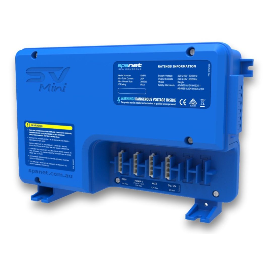 SV Mini 1 (10A) Control, Touchpad & (1.5kW/ 2.0kW/ 3.0kW) Heater Package with LED Light