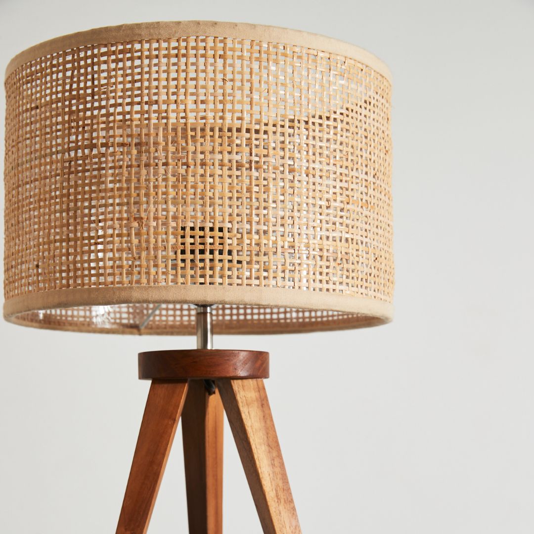Handcrafted Tripod Table Lamp