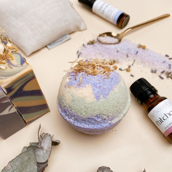 Patchouli Sunrise Bath Bomb