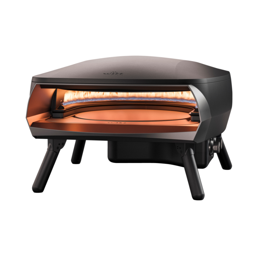 WITT Etna Rotante Gas Powered Pizza Oven w/ Rotating Stone 16"