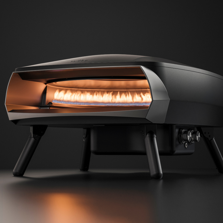 WITT Etna Rotante Gas Powered Pizza Oven w/ Rotating Stone 16"