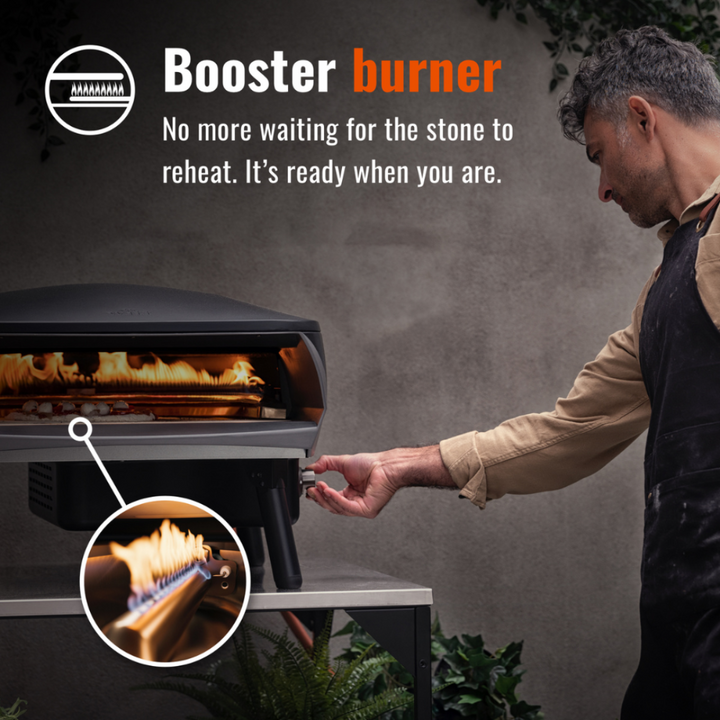 WITT Etna Rotante Gas Powered Pizza Oven w/ Rotating Stone 16"