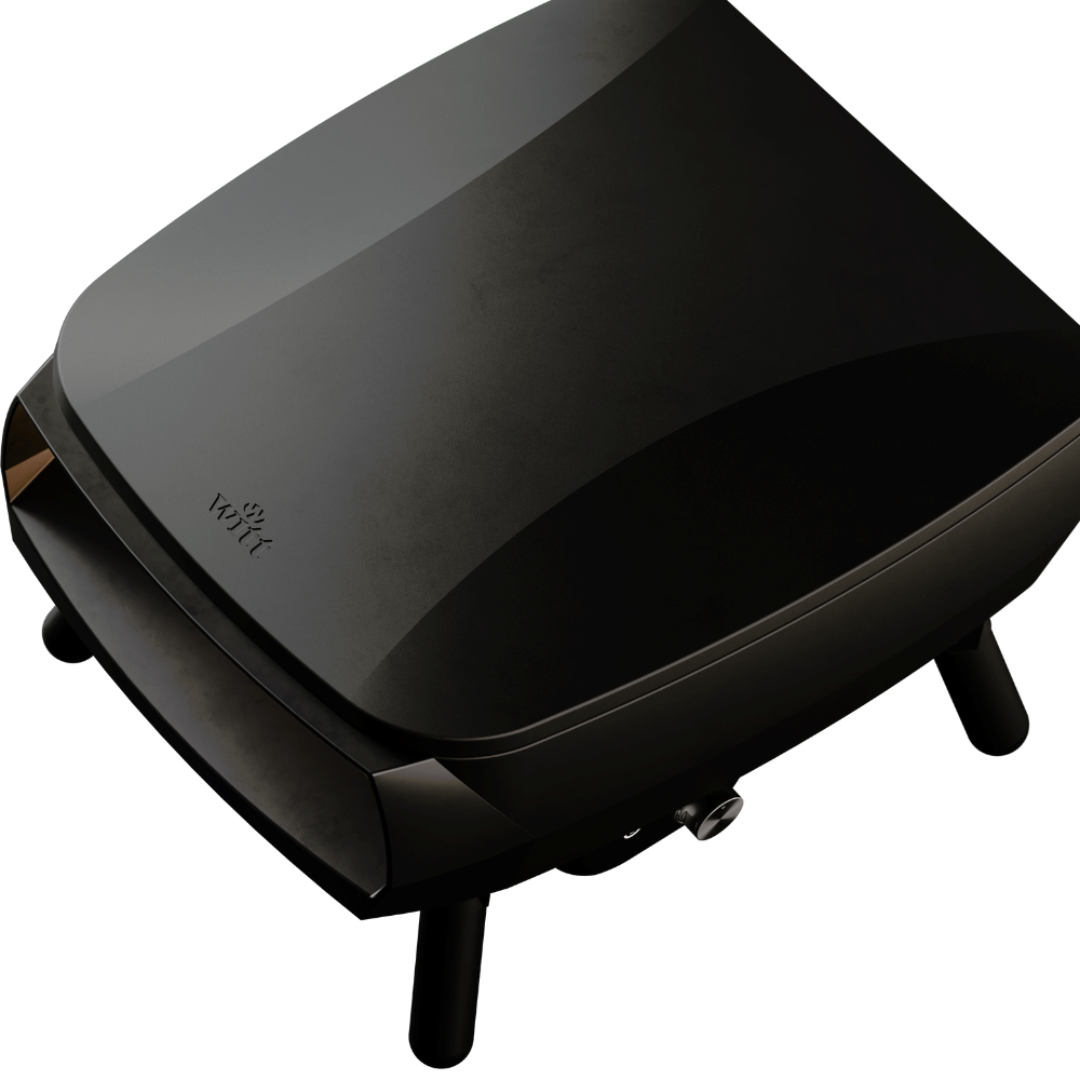 WITT Piccolo Rotante Gas Powered Pizza Oven w/ Rotating Stone 13"