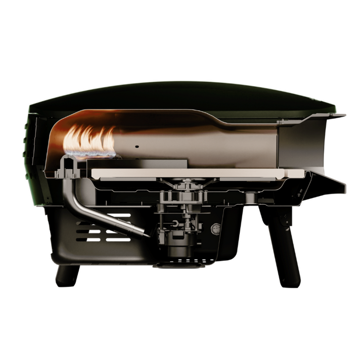 WITT Piccolo Rotante Gas Powered Pizza Oven w/ Rotating Stone 13"