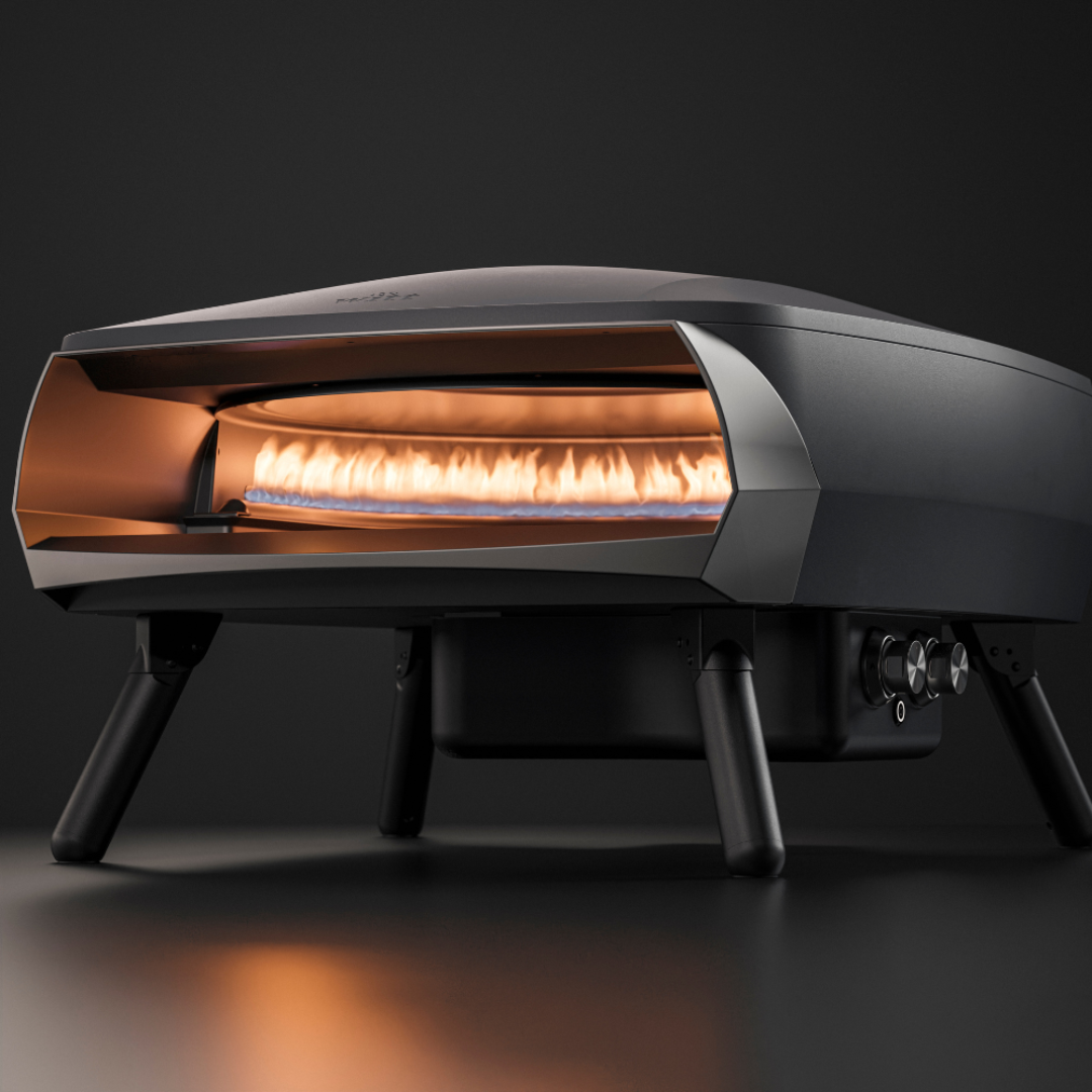 WITT Etna Rotante Gas Powered Pizza Oven w/ Rotating Stone 16"
