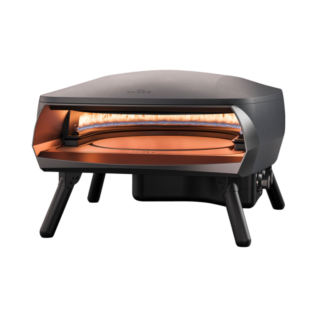 WITT Etna Rotante Gas Powered Pizza Oven w/ Rotating Stone 16"