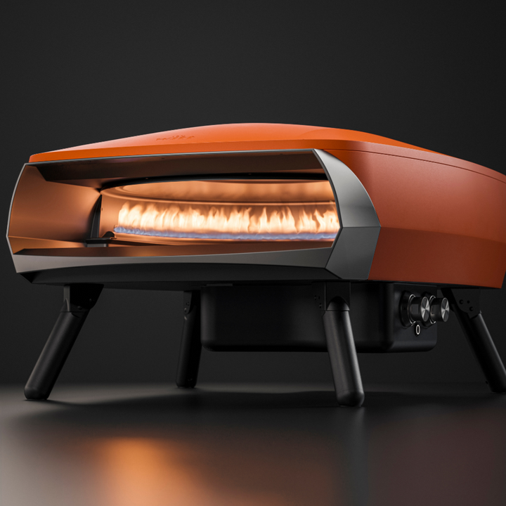 WITT Etna Rotante Gas Powered Pizza Oven w/ Rotating Stone 16"