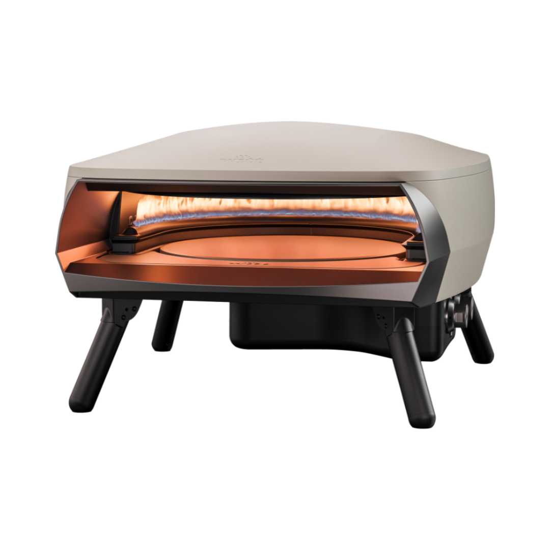 WITT Etna Rotante Gas Powered Pizza Oven w/ Rotating Stone 16"