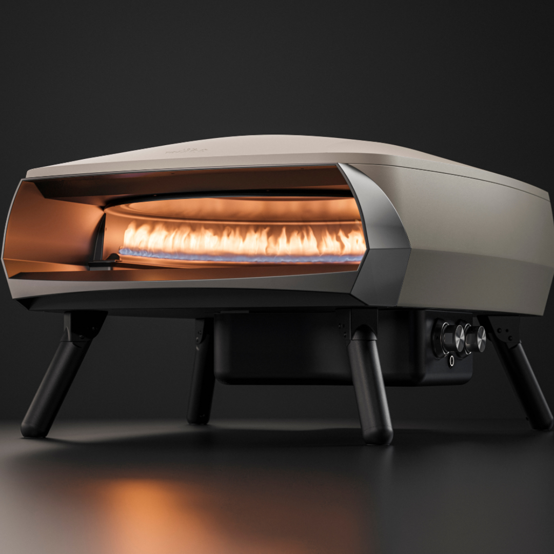 WITT Etna Rotante Gas Powered Pizza Oven w/ Rotating Stone 16"
