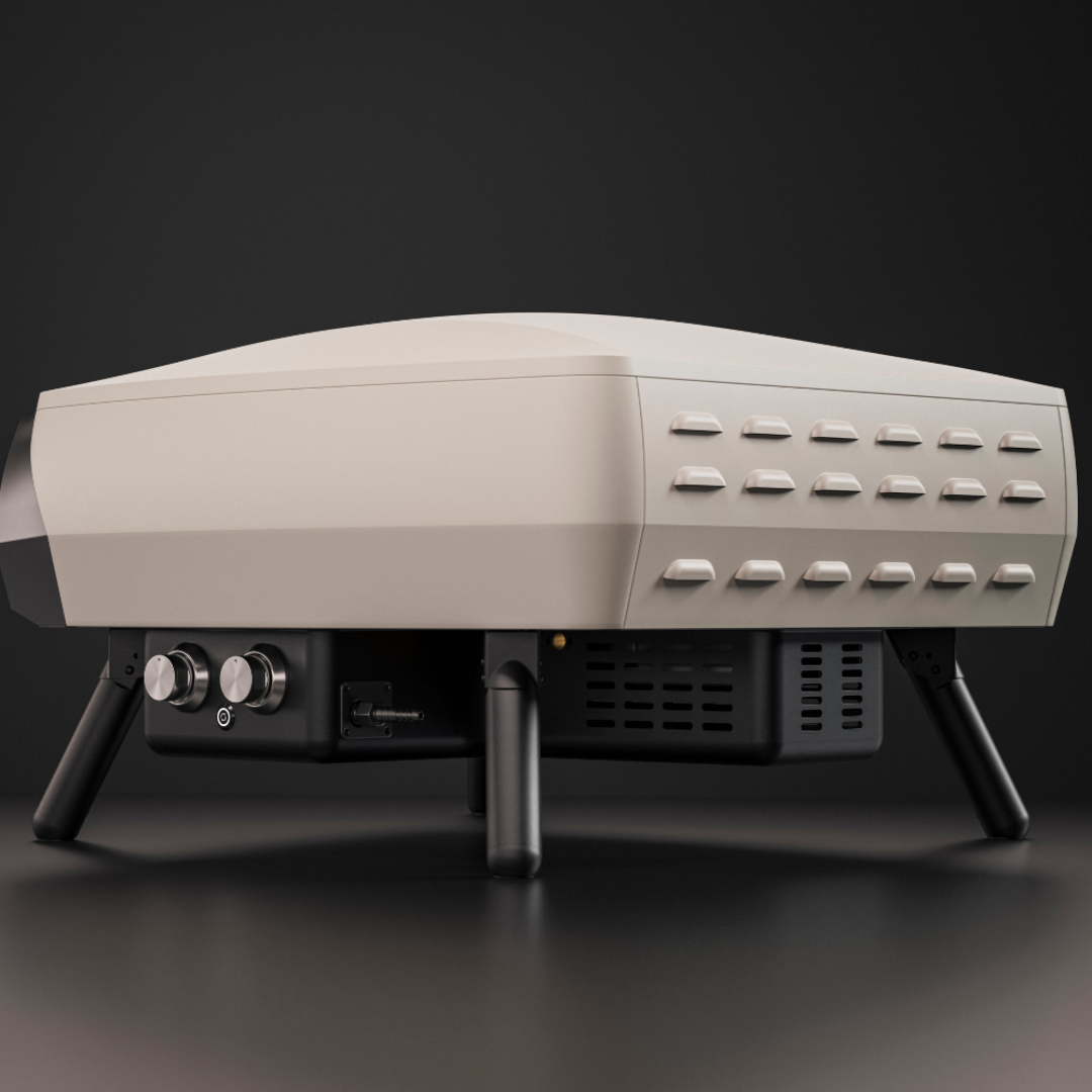 WITT Etna Rotante Gas Powered Pizza Oven w/ Rotating Stone 16"