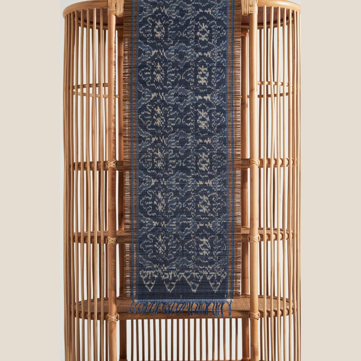 Woven Table Runner with Fringe