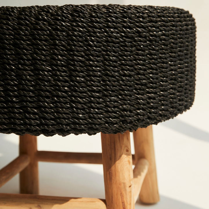 Raffia Foot Stool