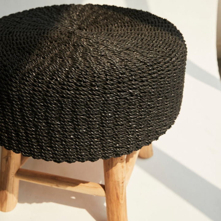 Raffia Foot Stool