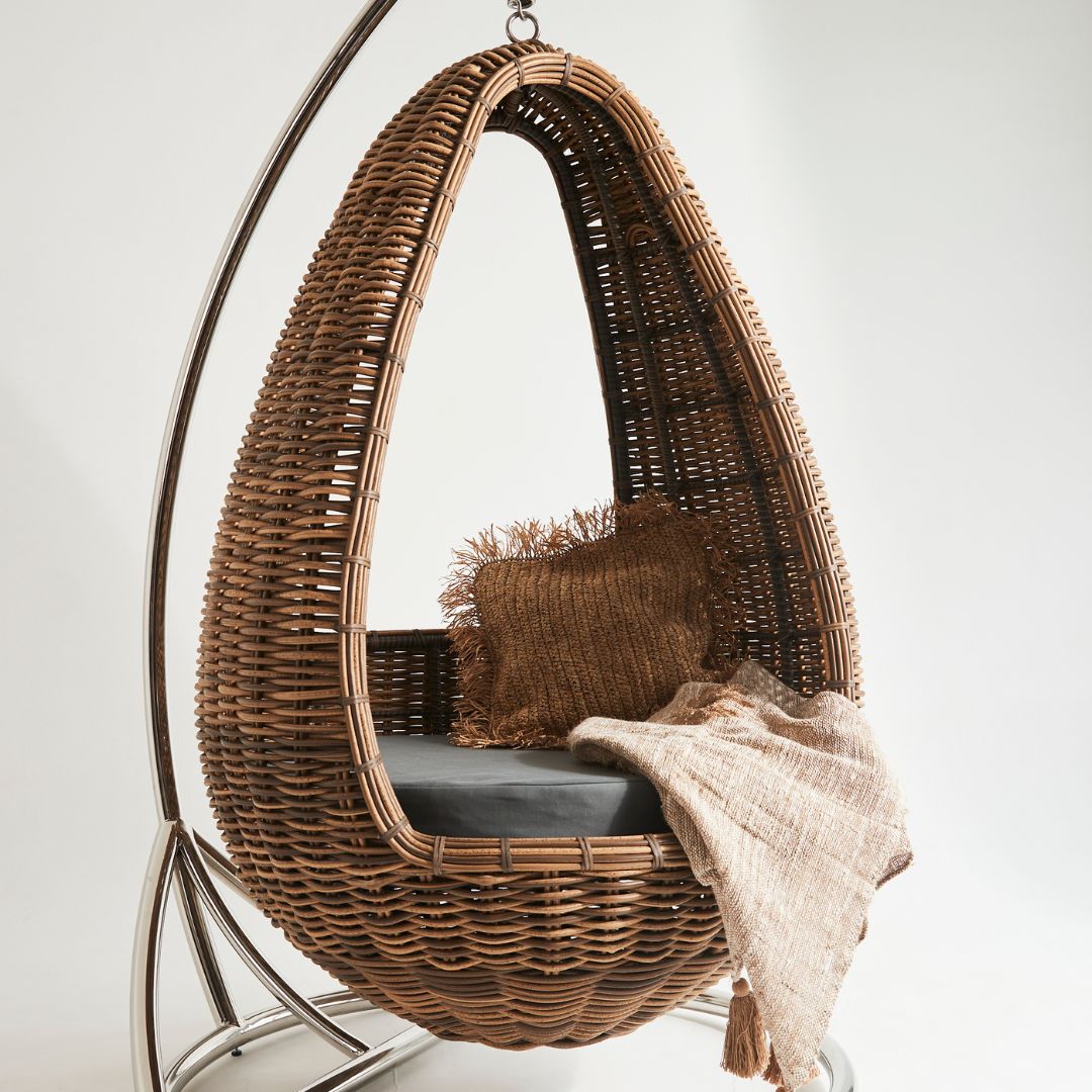 Hanging Pod Chair with Frame