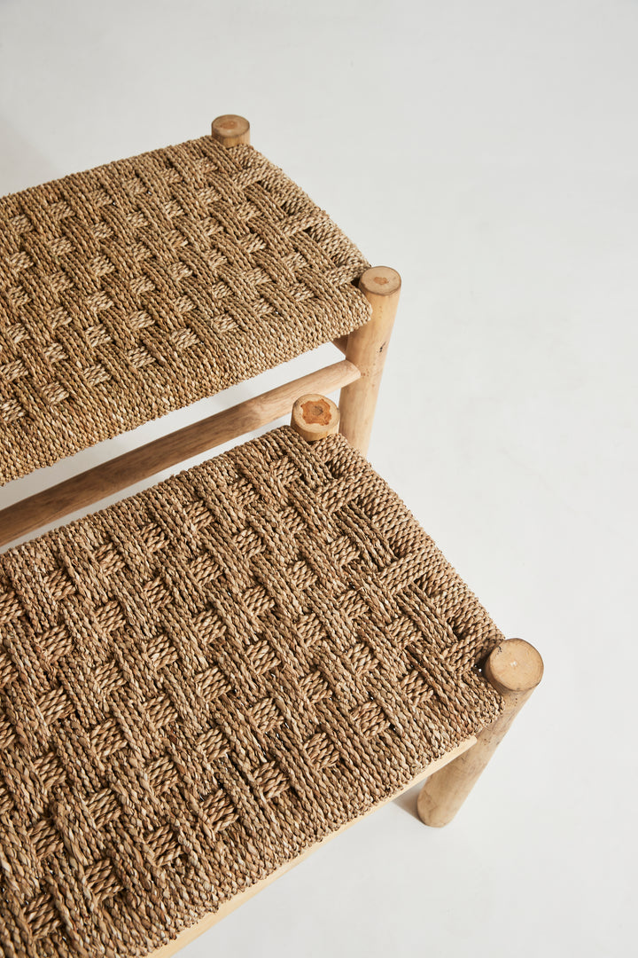 Macrame Bench Seat