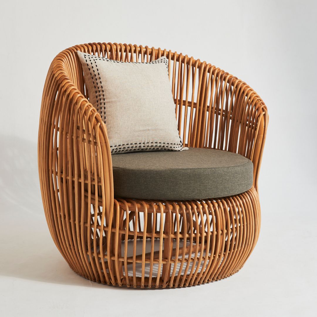 Rattan Bucket Chair