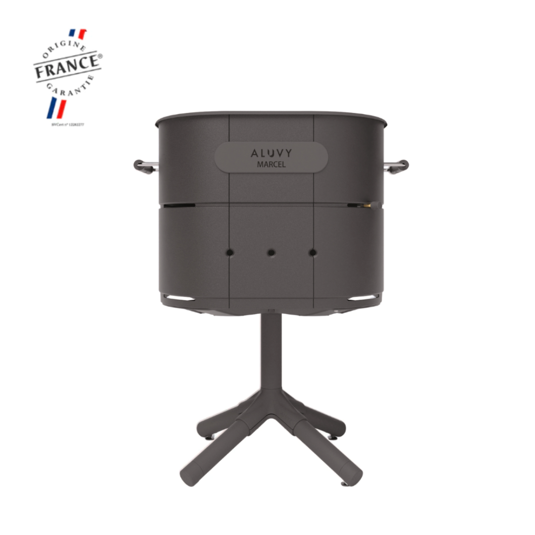 ALUVY MARCEL Basalt Charcoal Barbeque