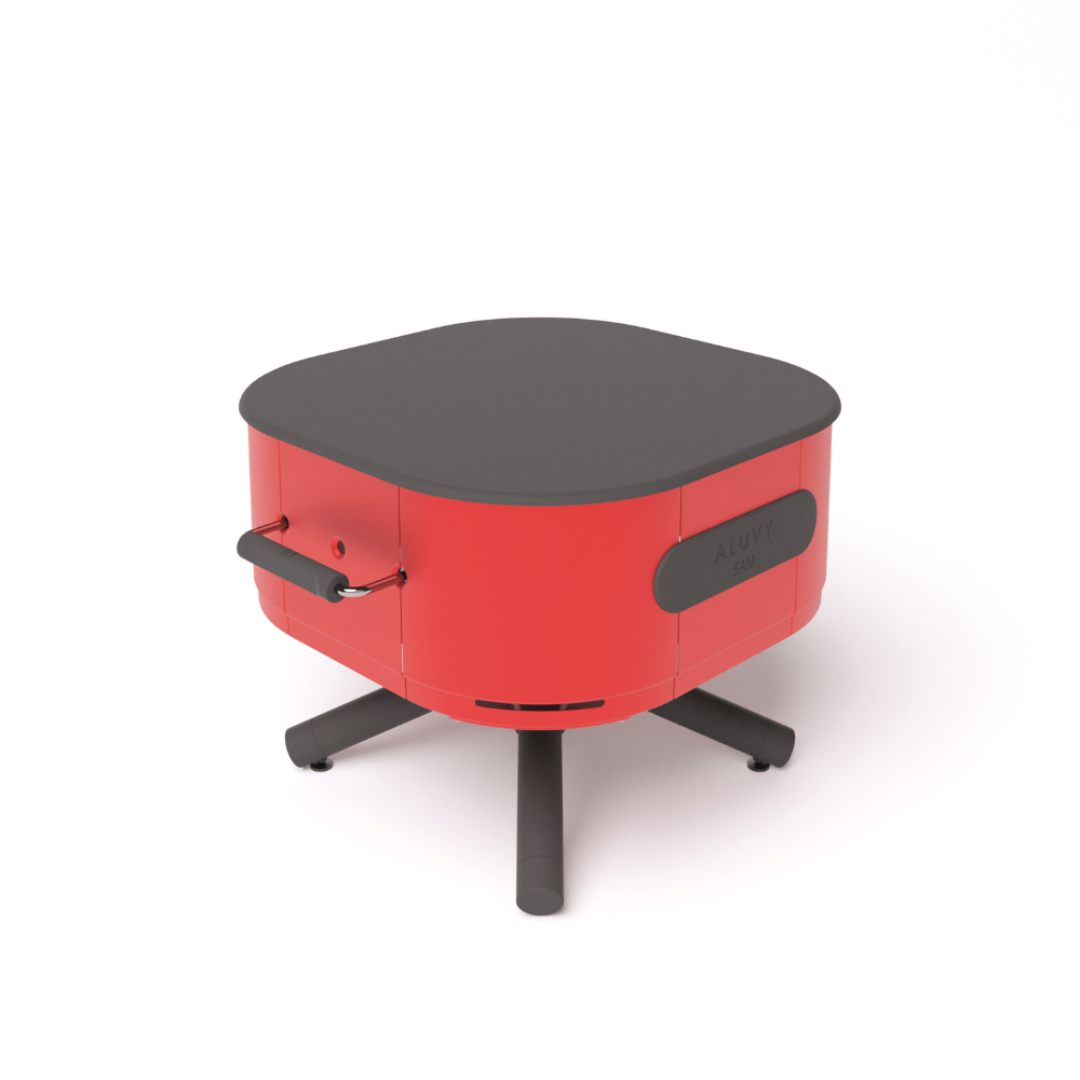 ALUVY Sam Basalt Low Brazier