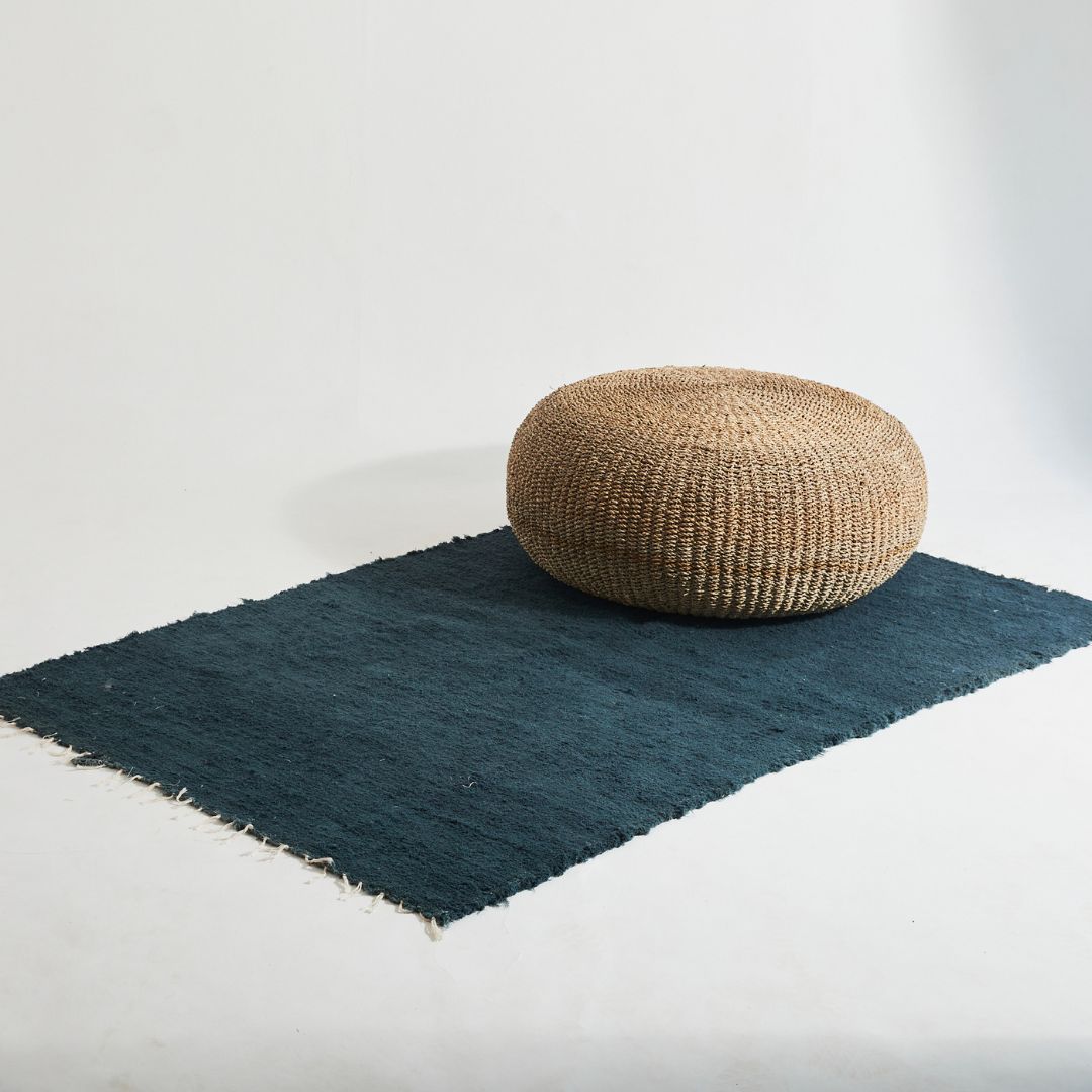 Woven Rug | Navy