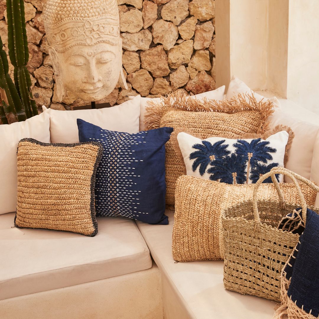 Coastal Palm Cushion