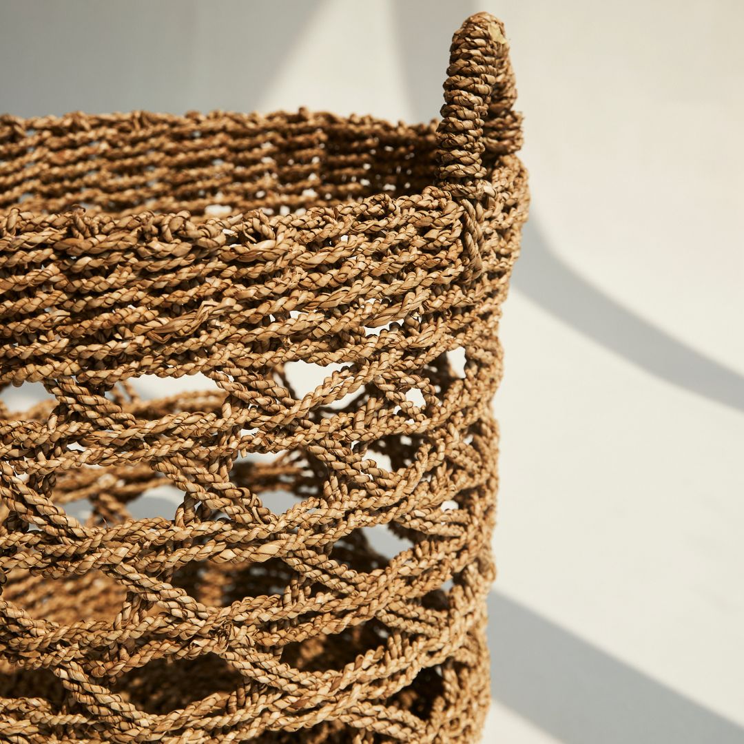 Raffia Basket | Natural