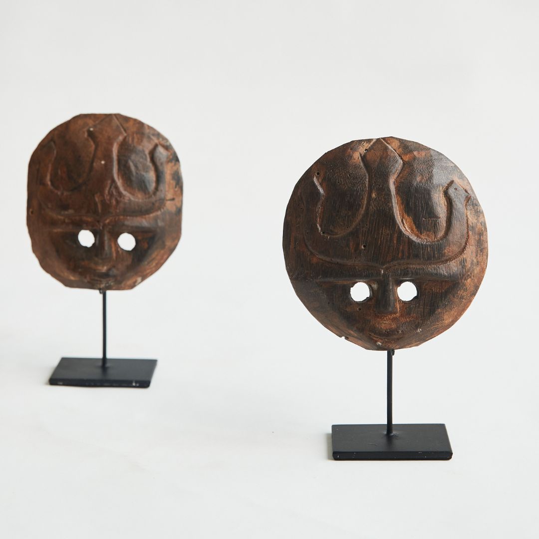Wooden Primitive Mask