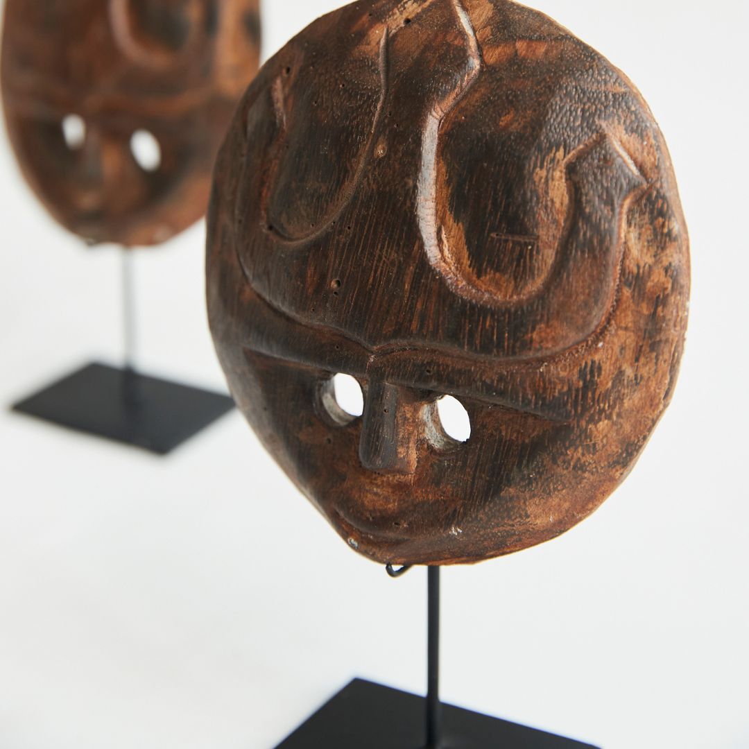 Wooden Primitive Mask