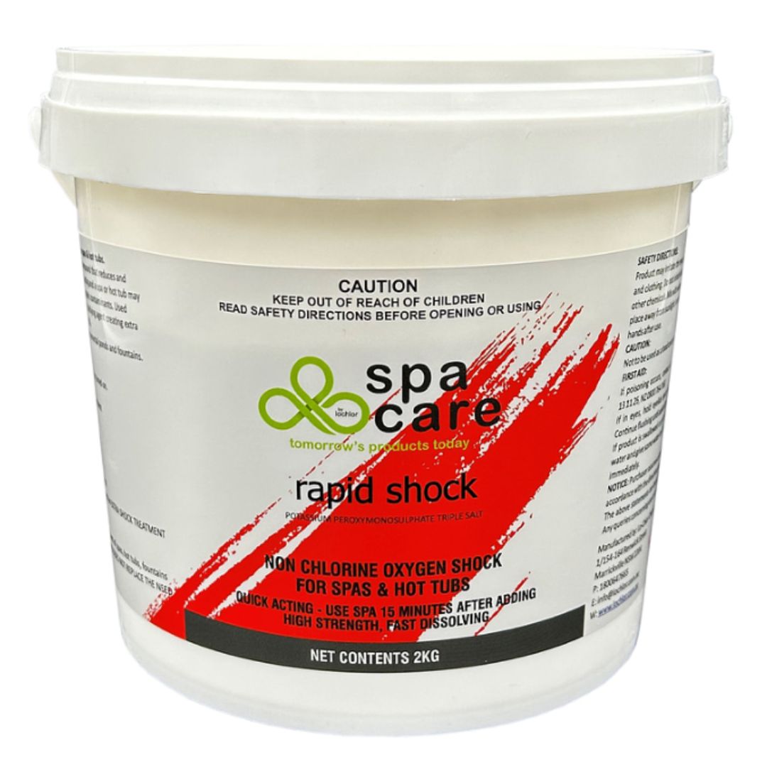 SpareCare Rapid Shock 2kg – All Spa Superstore