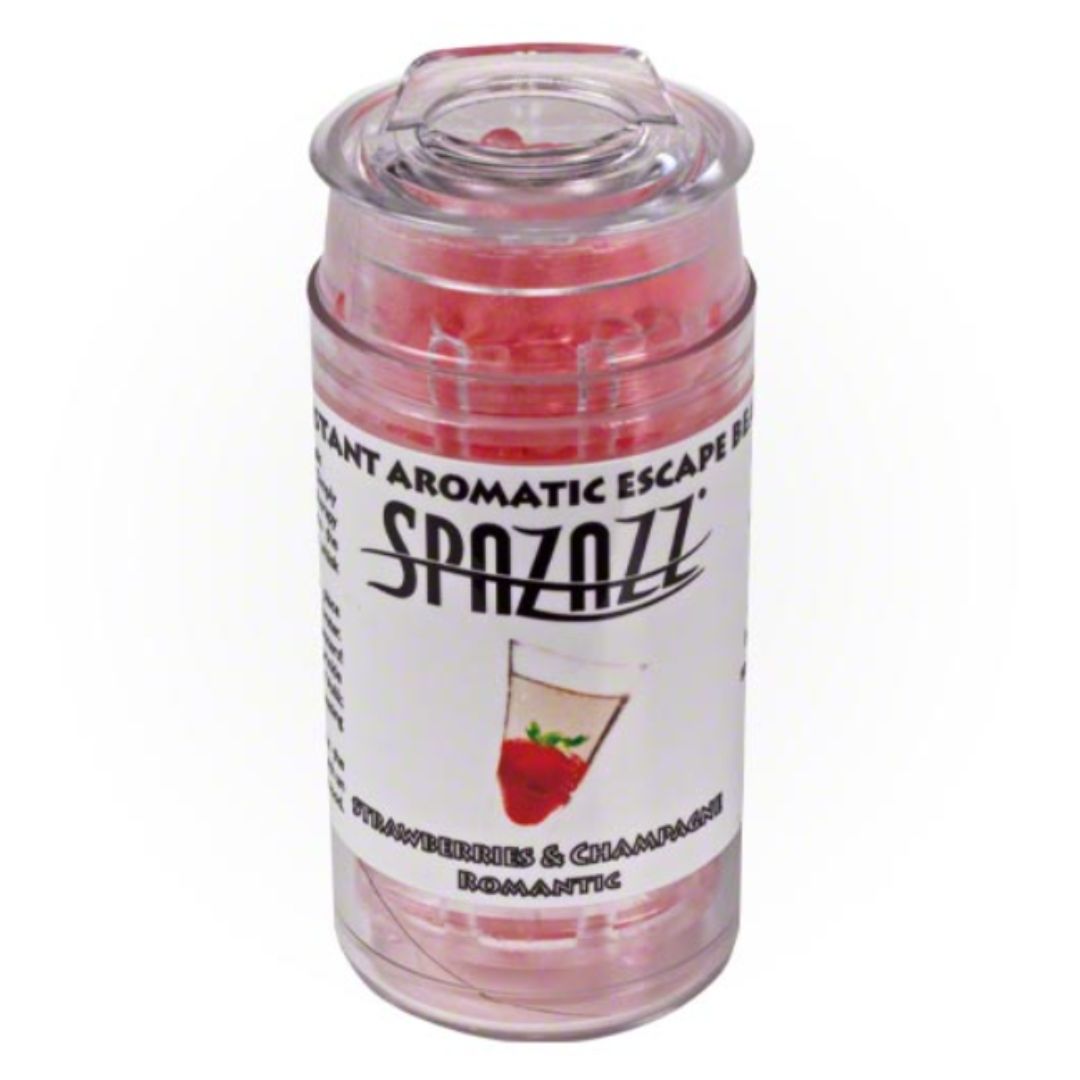 Aroma Beads 0.5 Oz Strawberries & Champagne Romantic SPAZAZZ