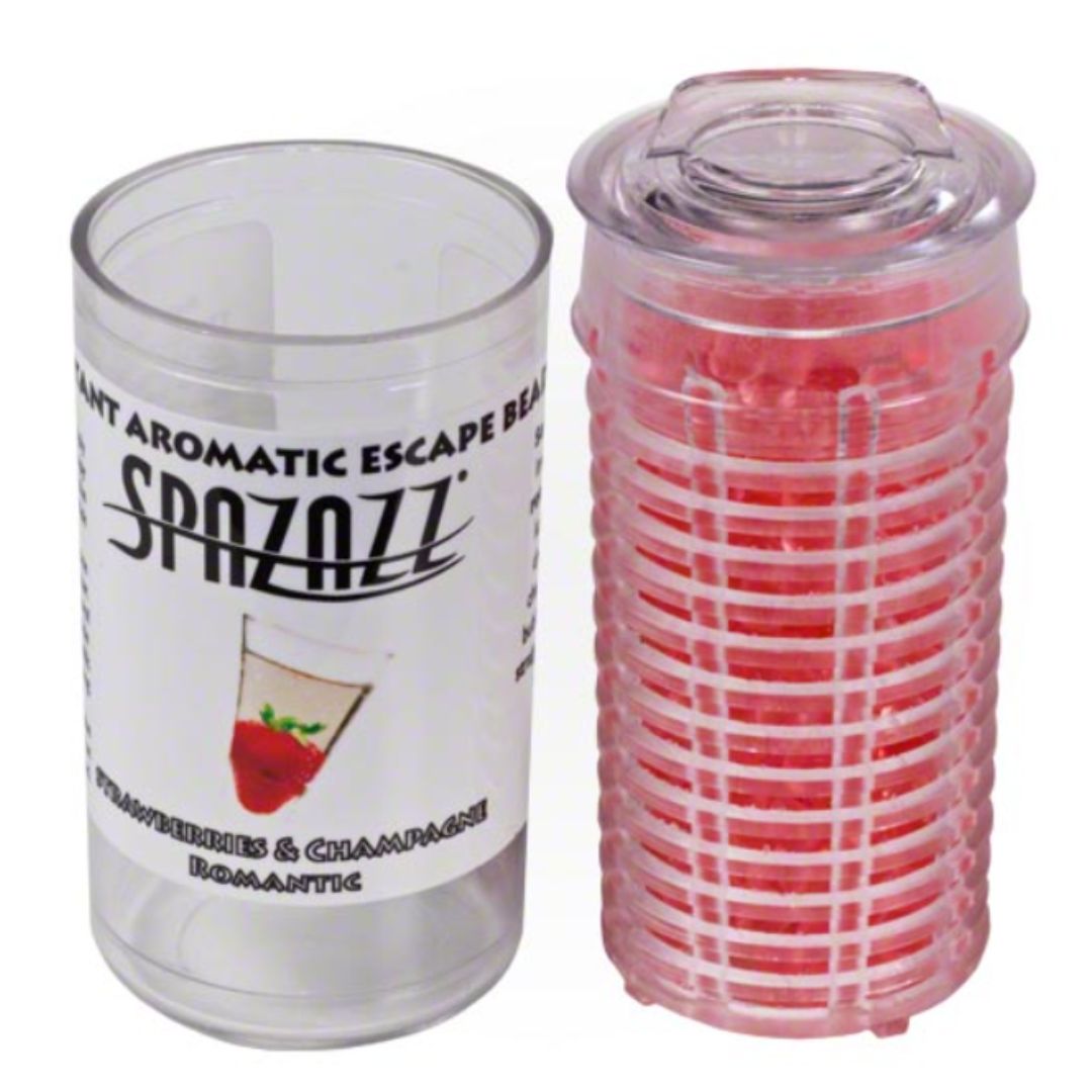 Aroma Beads 0.5 Oz Strawberries & Champagne Romantic SPAZAZZ