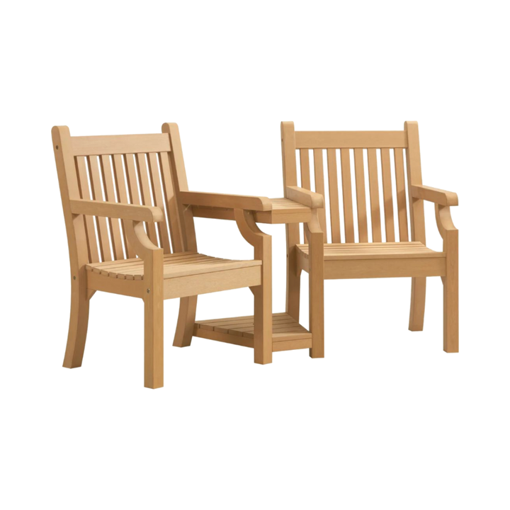 WINAWOOD Sandwick Love Seat With Table - 1720cm