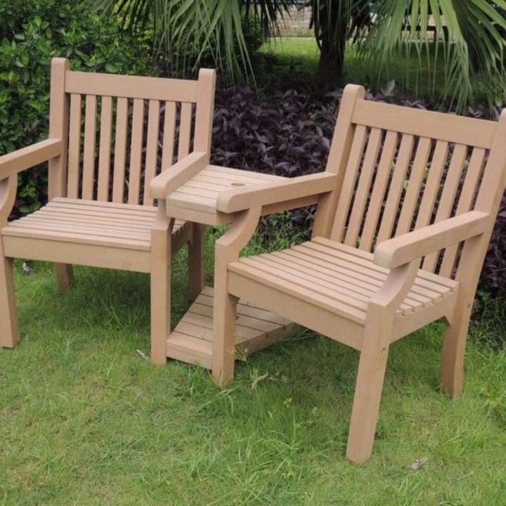 WINAWOOD Sandwick Love Seat With Table - 1720cm