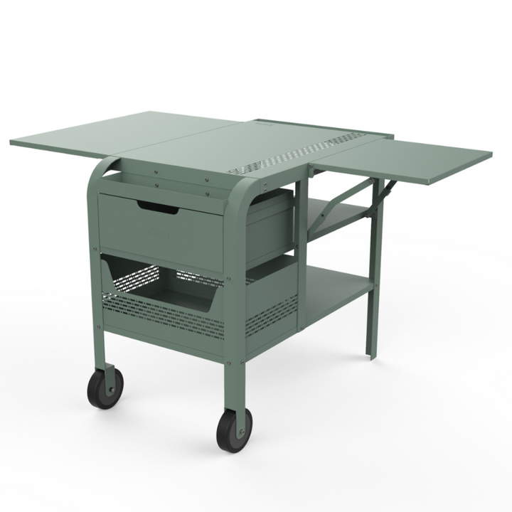 ZiiPa Fredda Deluxe Garden Trolley with Side Tables