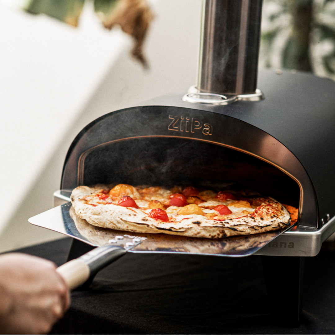 ZiiPa Piana Wood Pellet Pizza Oven with Rotating Stone